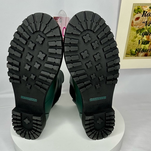 NW/OT Bernardo Addison Chelsea Rain Boot Royal Pine Size 11 - Picture 9 of 11